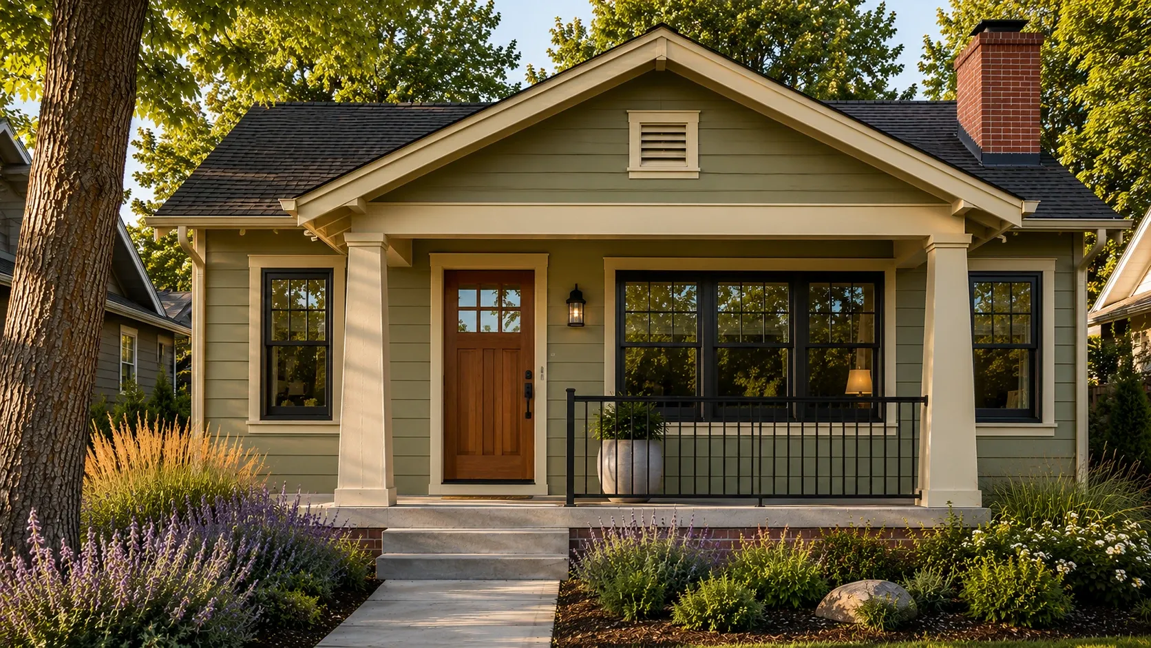 A bright Boulder, Colorado home exterior with clean windows